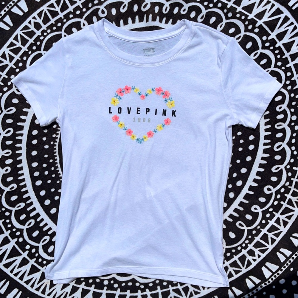 Pink brand t-shirt